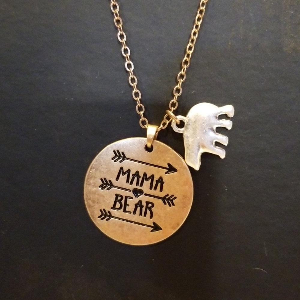 Mama Bear Necklace - Picture 7 of 7